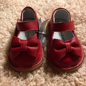 Red flats for babies